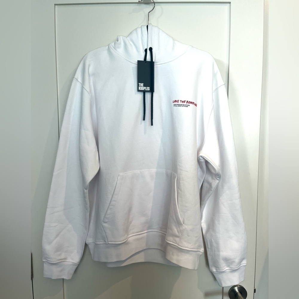 SALE ❤️The Kooples Graphic White Hoodie
